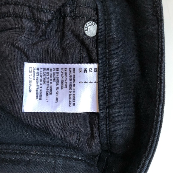 Black American Eagle high rise shorts - Picture 13 of 14